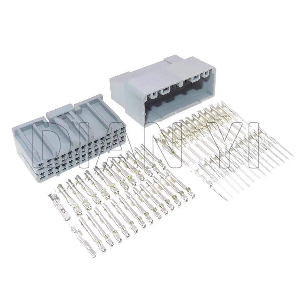 1 Set 26 Way 178801-6 Car Composite Connector Auto Wire Cable Plug 917992-6 AC Assembly Automobile Unsealed Socket 917992-2