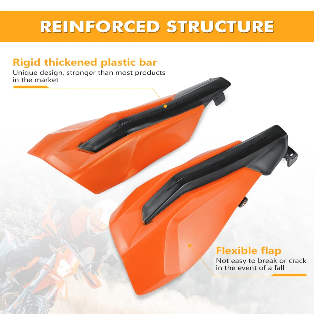 NICECNC For KTM EXC 300 TPI EXC 450 SX125 EXCF 350 SXF 450 SX XC XCF XCW EXC-F EXC Six Days 2014-2023 Handlebar Guards Handguard - Image 2