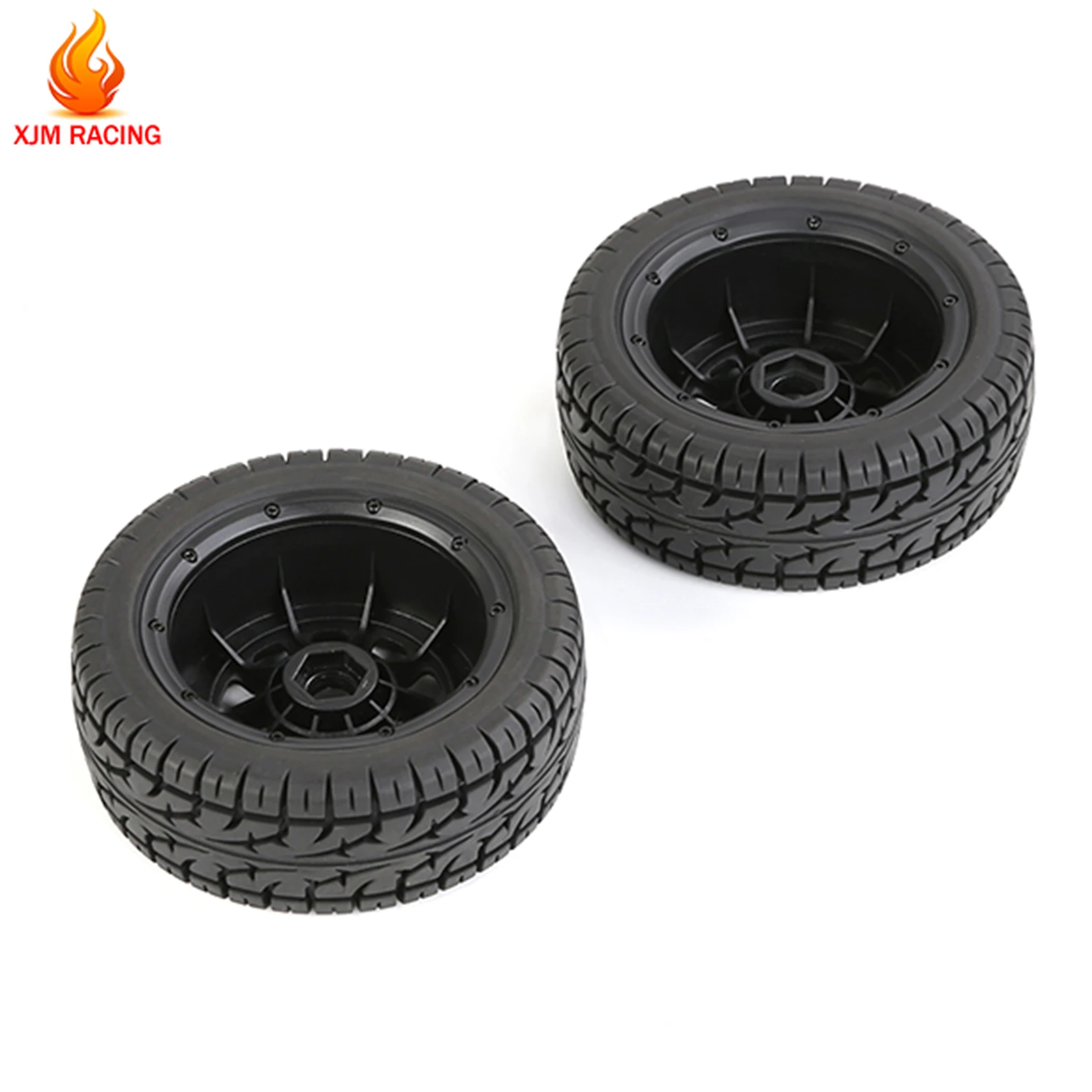 All Terrain Wheel Tires Assembly Kit for 1/5 LOSI 5IVE-T ROFUN ROVAN LT SLT V5 BAJA 5S KINGMOTOR X2 TRUCK RC CAR RACING PARTS