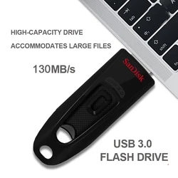 SanDisk-Mini clé USB 3.0, 16 Go, 32 Go, 64 Go, 512 Go, 256 Go, 128 Go, haute vitesse