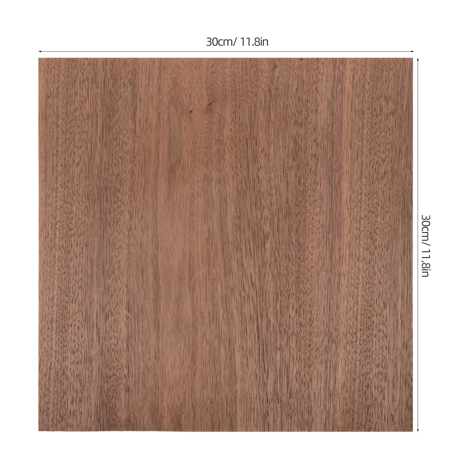 3Pcs Black Walnut Wood Craft Sheets 3Mm Thick Natural Texture for Laser Cutting Hand Carving Wooden Craft Projects