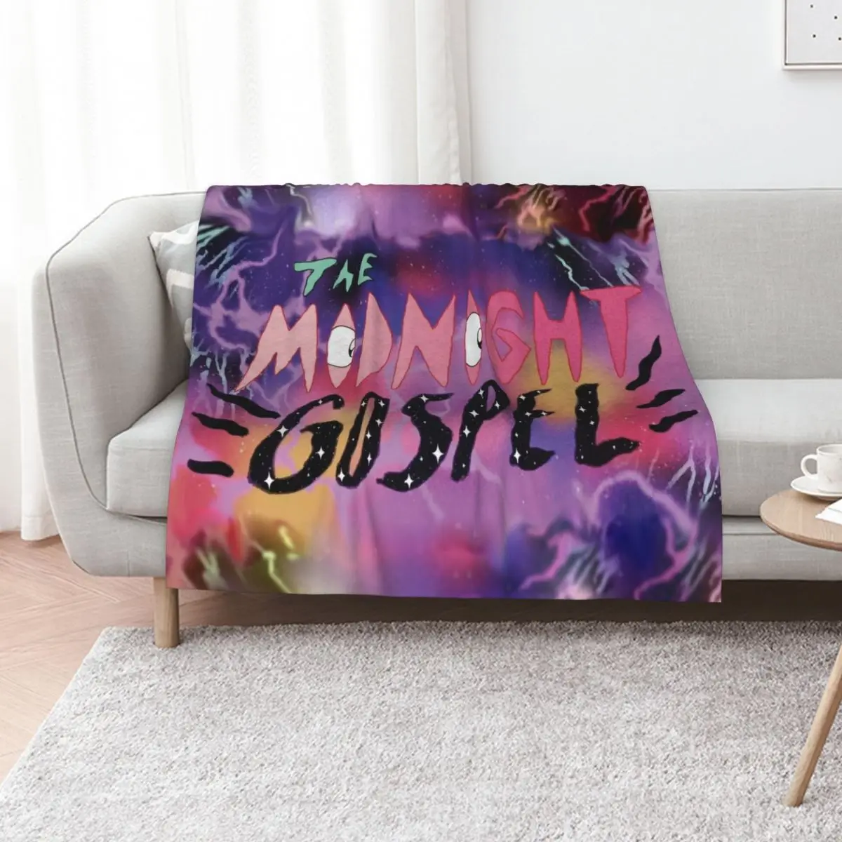 Midnight Gospel Throw Blanket Bed Fashionable Single Custom Kid'S Sleeping Bag Sofa Quilt Blankets