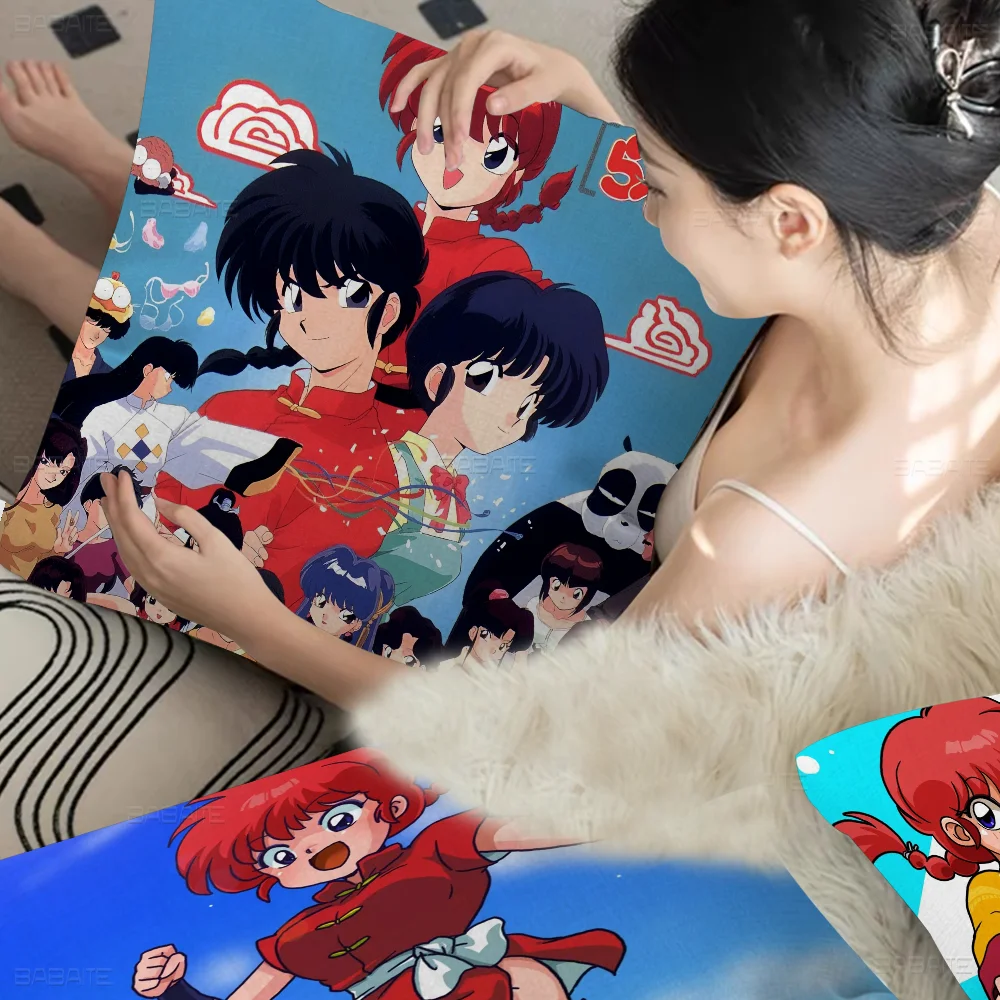 

Ranma 1 2 Cushion Cover Pillowcase Upholstery Sofa Throw Pillow Home Decor Pillowcas