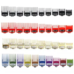 8/10pcs Professional Hair Clipper Limit Guide Comb For Wahl Trimmer Universal Barber Guide Comb Haircut Tool Clipper Limit Combs