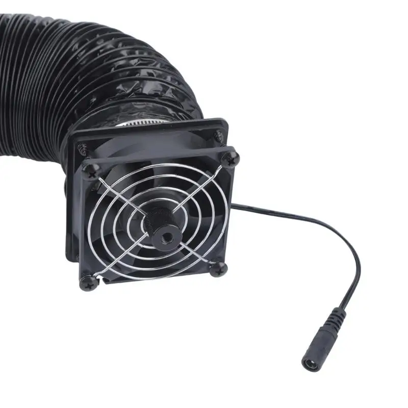 652F Car Rear Cooling Fan 12V Air Conditioning Vents Duct for Daily Use
