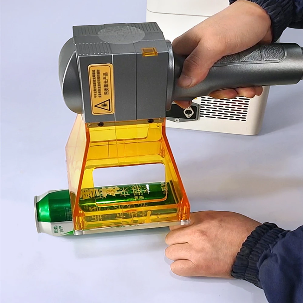 Portable 20W Fiber Laser Engraver – Handheld Serial Number & Logo Marking on Stainless Steel, Tools, Parts