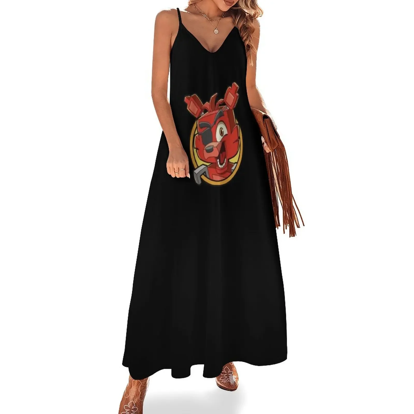 

ZAMination Sleeveless Dress long dresses for women Summer skirt bandage dress