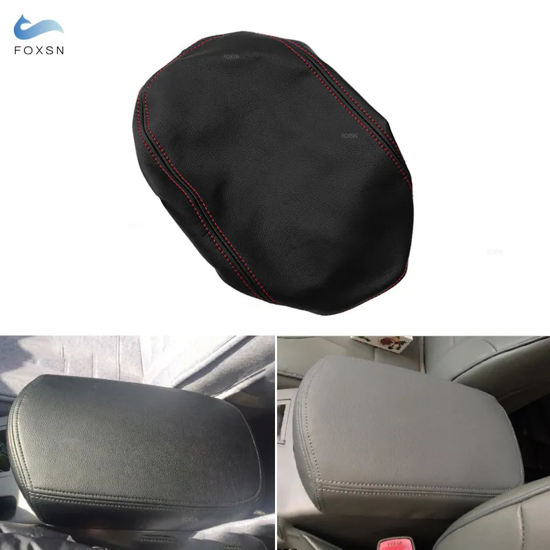 Microfiber Leather Car Accessories Center Control Armrest Box Pad Cover For Toyota RAV4 RAV 4 2006 2007 2008 2009 2010 2011 2012