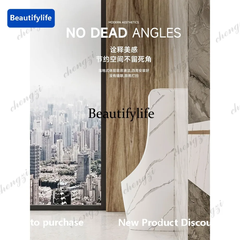 

PP Light luxury urinal floor with spray gun vertical urinal ceramic induction urinal household