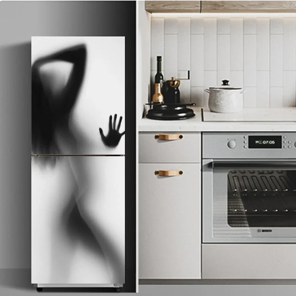 Fruit Refrigerator Sticker Full Film Kitchenware Self-Adhesive Refrigerators Waterproof Renovation Stickers To Cover Fridge