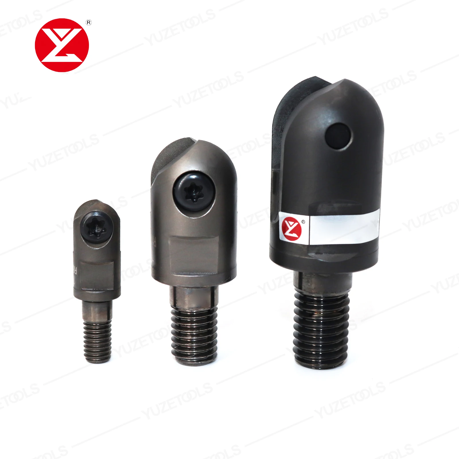 CNC interchangeable Head Modular Type Milling Cutter Ball type Thread Locking Teeth Cutter Head Compatible with inserts P3202