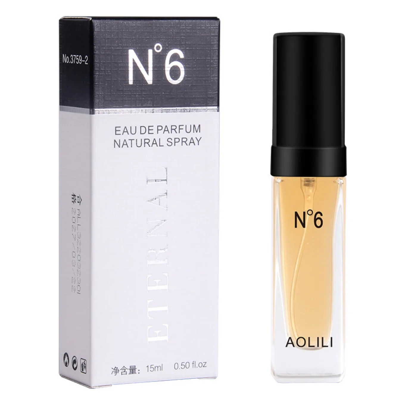 N6 Women Men Unisex Perfume Fresh Floral Long Lasting Light Fragrance Portable Business Cologne Student Gift 15ml man parfum view 6