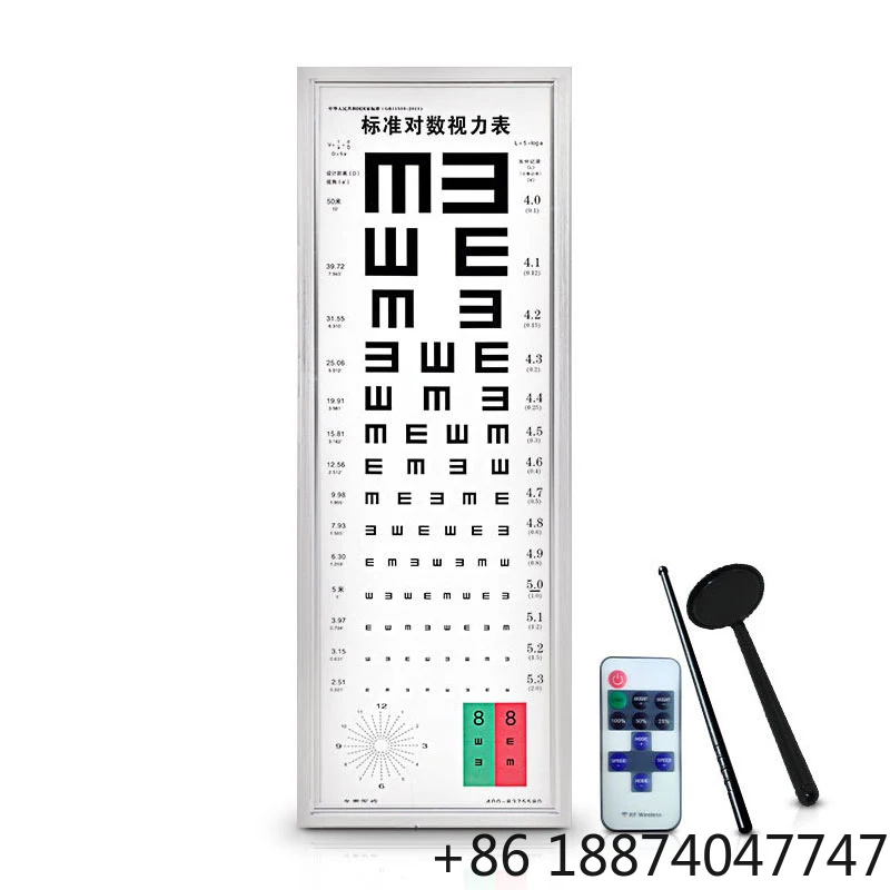 Cheaper Digital LED Visual Acuity Chart Eye Vision Examination Chart Medical Children LED Eye Test Box