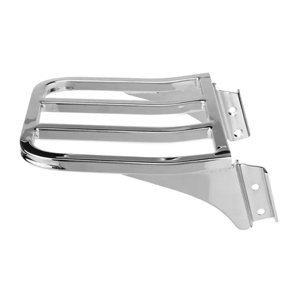 Sissy Bar Backrest Rack Luggage Carrier Rear Tail Holder for XL 8800 2004-2018 Motorcycle (Chrome)