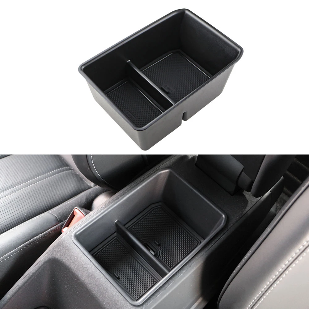 For Audi Q4 E-Tron Etron 2019-2025 Car Front Rear Door Storage Boxes Car Center Console Organizers Interior Stowing Accessories