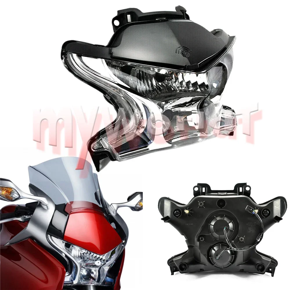 Headlight Assembly Headlamp Light Fit For Honda VFR1200F 2010 - 2017 VFR1200 F VFR 1200F