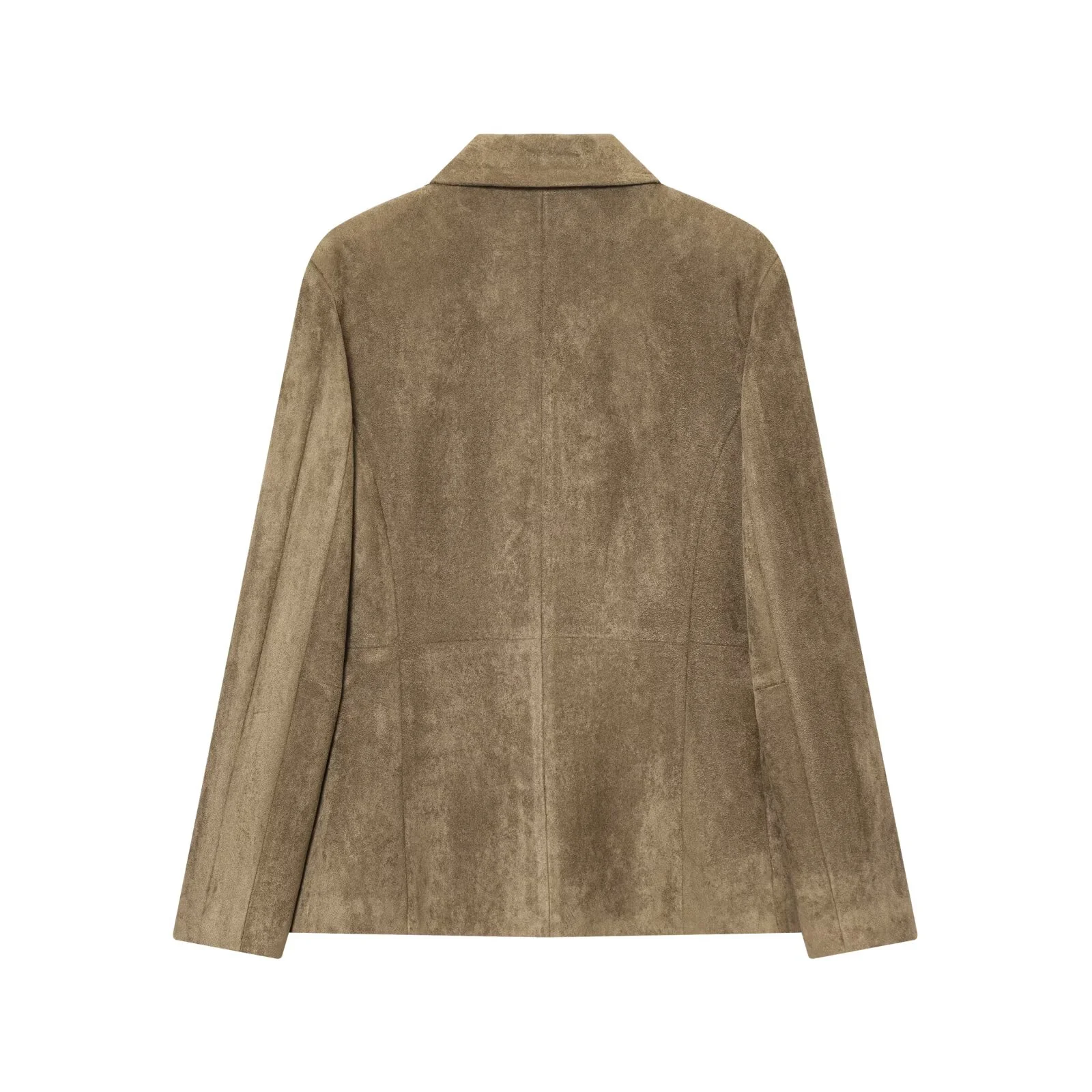 2025 شتاء جديد المرأة عادية عصرية بسيطة مزدوجة الصدر فضفاضة رداء غير رسمية سترة تنوعا السترة #2