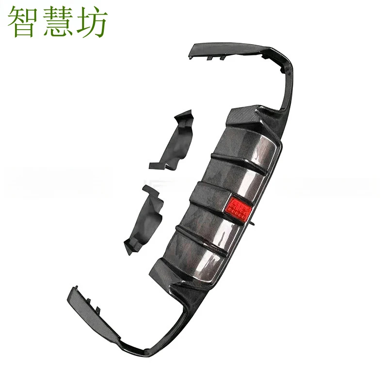 

Suitable For Mercedes-Benz E-Class W238 Lip Modification And Upgrade, Carbon Fiber Rear Spoiler Kit With Lights In Brabus S