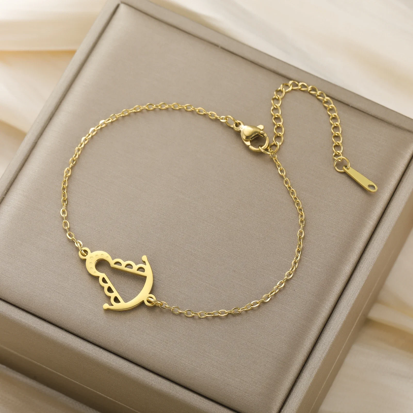 Stainless Steel Our Lady of El Rocio Bracelet, Hand Rope Men's and Women's Day Blessing Gift Couple Style