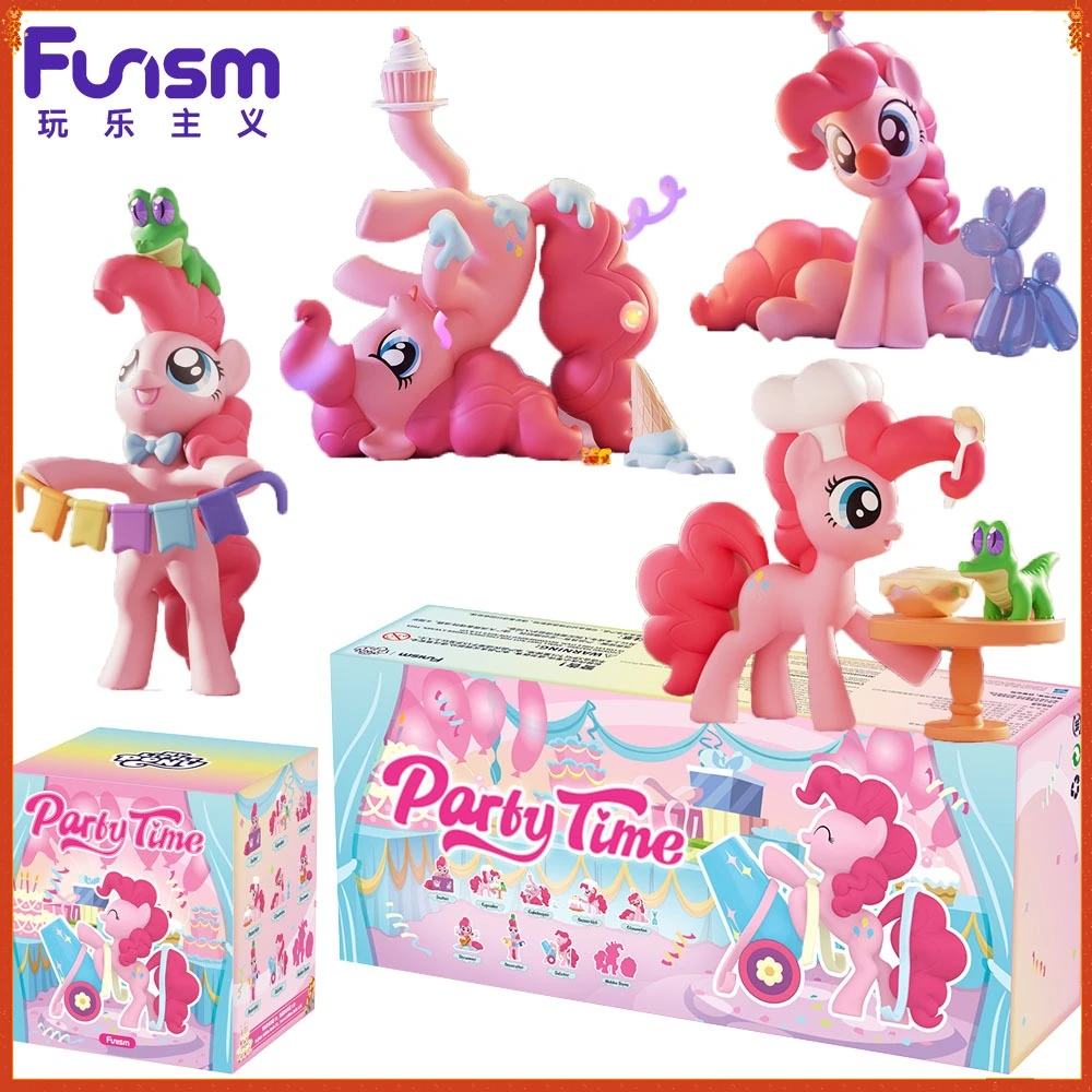 

New Genuine FUNISM My Little Pony Pinkie Pie Party Time Series Blind Box Trendy Anime Peripheral Model Toys Kids Hobbies Gifts