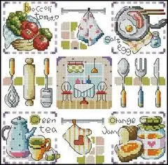 ZZ Little Pirate Counted Cross Stitch Kit Cross stitch RS cotton with cross stitch   SR-B88   kitch sample