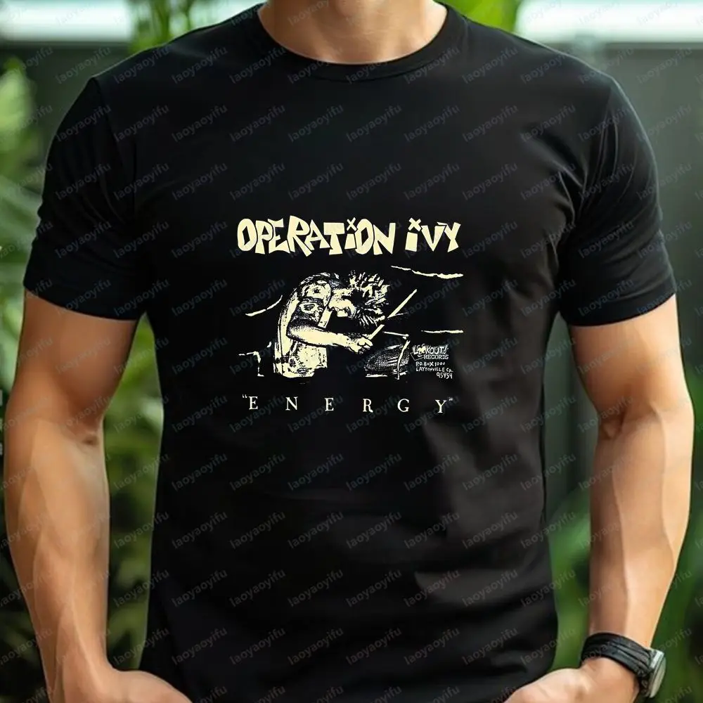 Operation Ivy - Unique Summer Casual Trendy Multi-Purpose Short-Sleeved Men's and Women's Round-neck T-Shirt