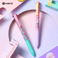 KACO SMILEYWORLD EASY 3 in 1 Multifunctional Mechanical&Gel Pen Student Take Notes,Stationery Ballpoint Pen For Office Signature