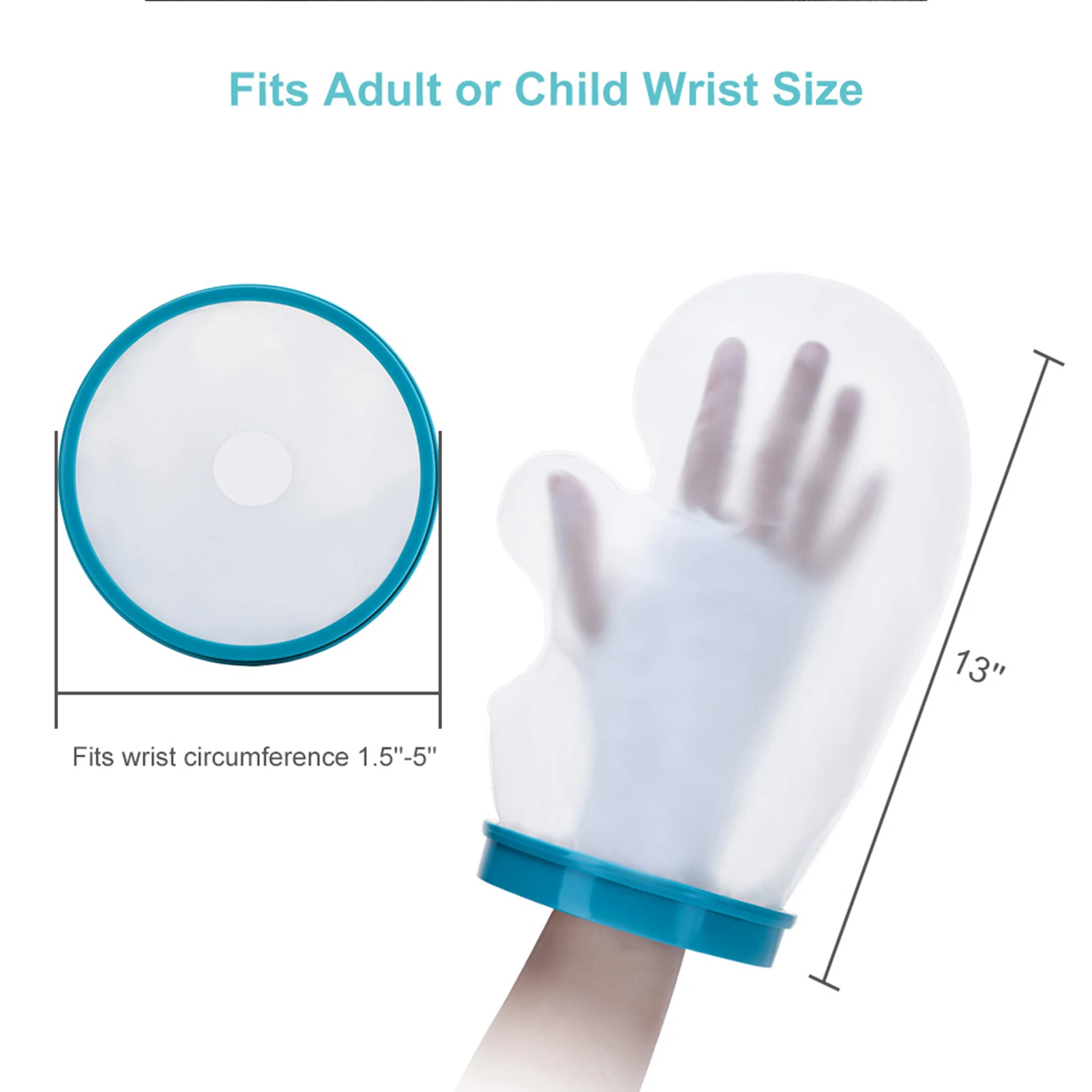 Water Protector Cast Cover Comfortable Arm Cast Cover Leakage Proof Skin Friendly Tight Elastic for Swimming for Women