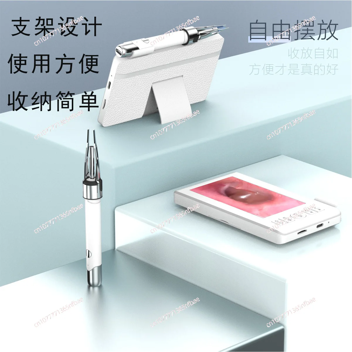 2025 New Wireless Visual Ear Pick with Screen & Tweezers - HD Earwax Removal Tool, Ideal for Home Ear Care