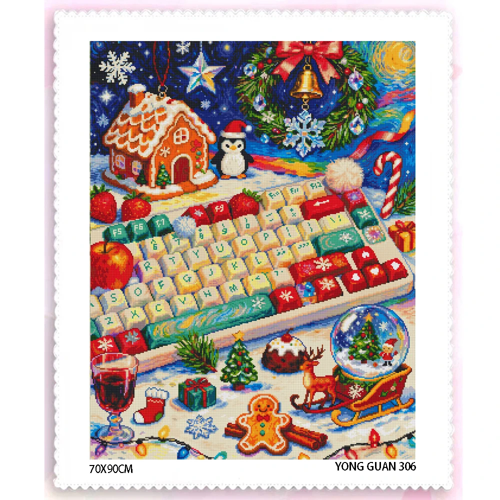 HOMFUN Full Fairy Dust Diamond Painting 