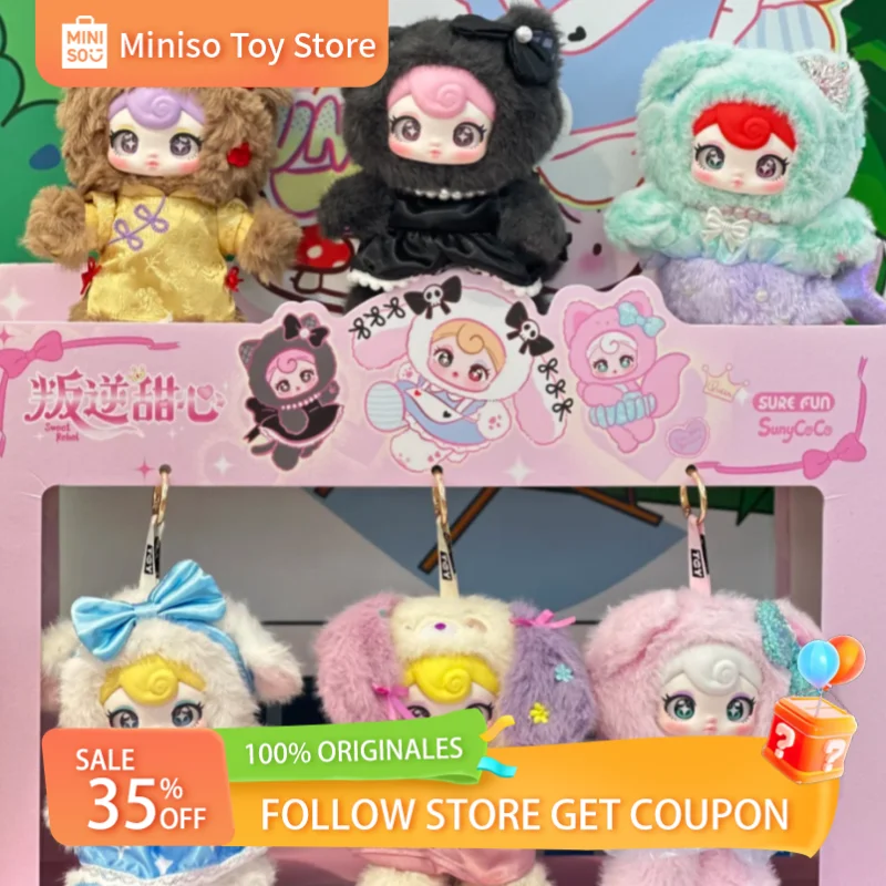 

Official Sunycoco Rebel Sweetheart Blind Box Handmade Plush Doll Bag Pendant Charm Cute Toy Home Decor Girl Birthday Gift