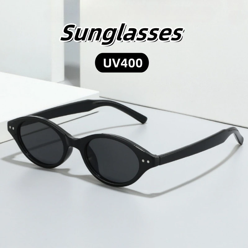 

Personalized Retro Small-framed Sunglasses Fashion Ultra Light Versatile Ultraviolet-proof Party Gatherings UV400 Glasses