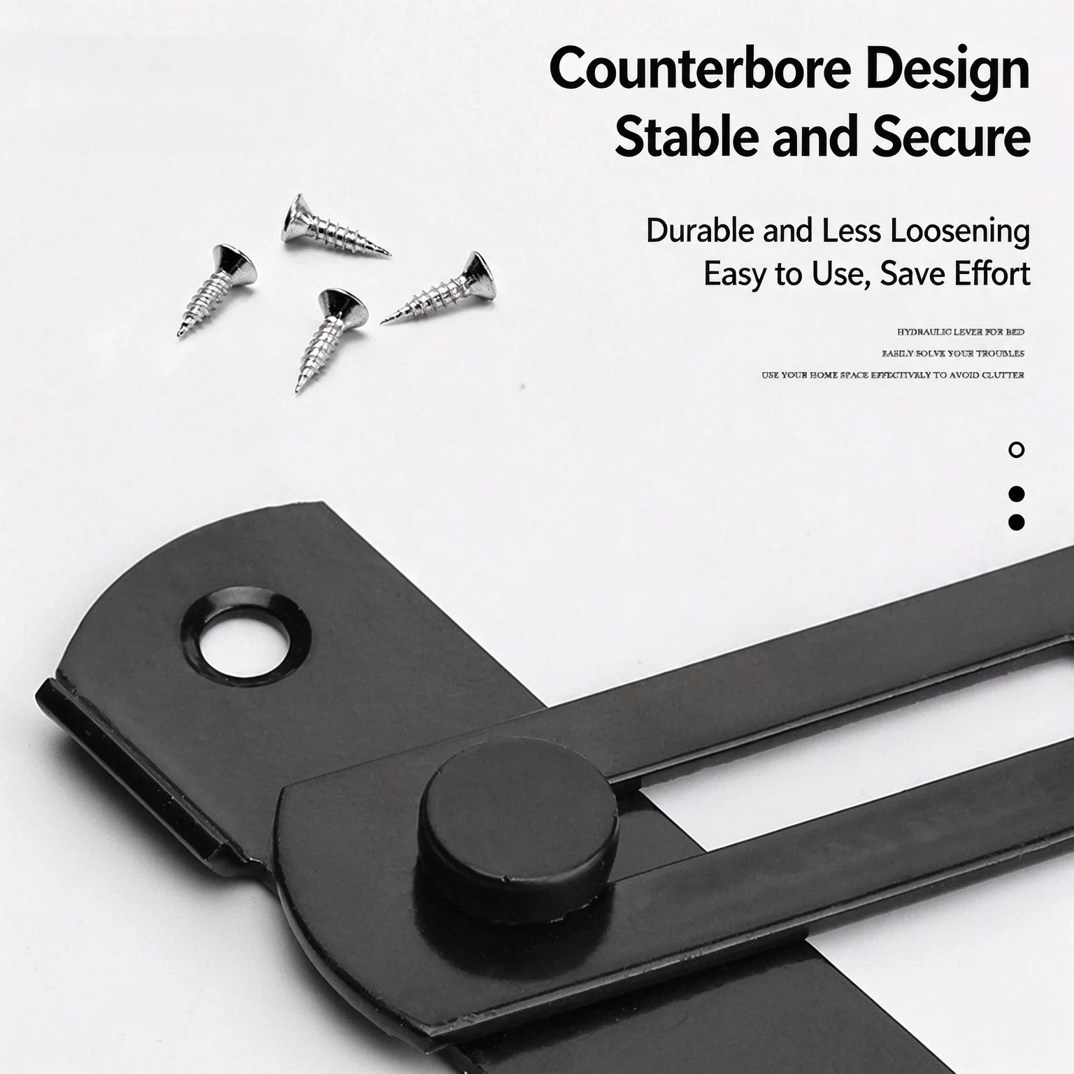Stainless Steel 180° Flip Barn Door Lock, Anti-Theft Sliding Latch, Durable Easy-Install for Garage Bath Window Pet Door Outdoor