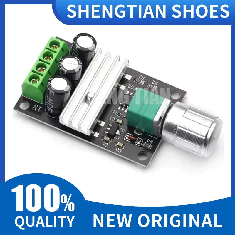 PWM DC Motor Speed Controller 6V 12V 24V 28V 3A Speed Regulator Switch