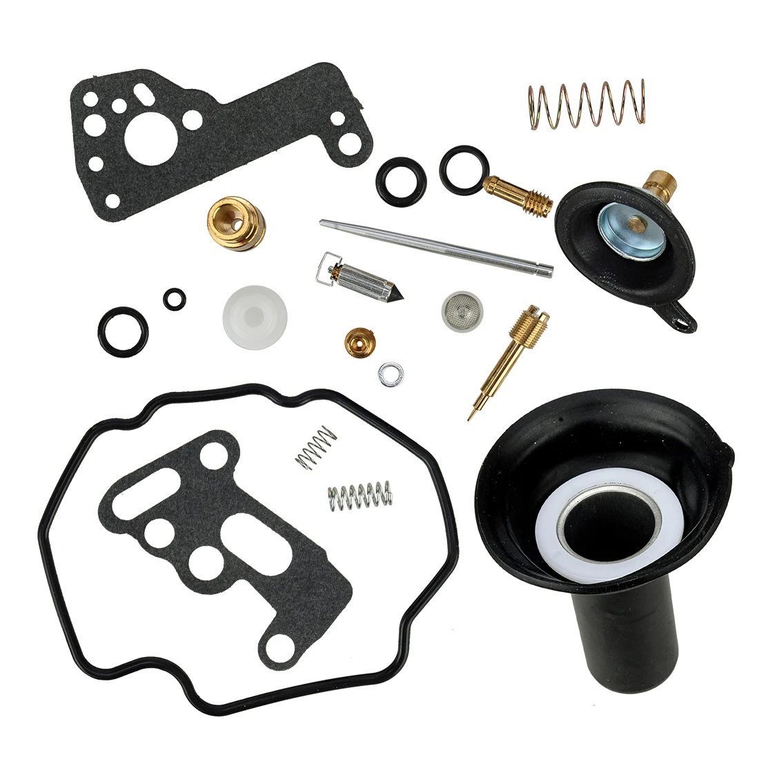 2 Sets Carburetor Air Cut-off Valve Plunger Diaphragm Repair Kit Fit For Yamaha XV500 VIRAGO XV500K 1983
