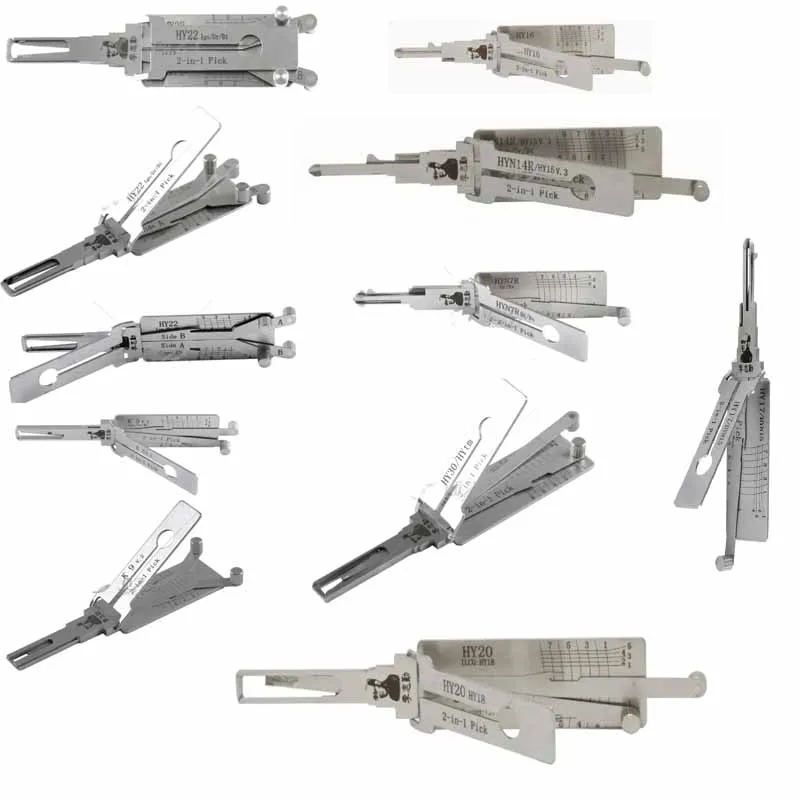 

Lishi 2-in-1 Tools for Hyunda,i for KI,A HY15 HYN11 HYN11ign HYN14R HYN7R HY17 HYN15 HY16 HY22 HY20R HY20 Lishi Tool Locksmihts