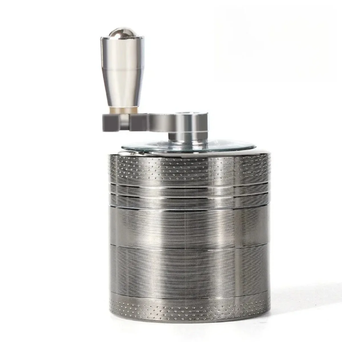 Spice Grinder Hard Spices Metal Dry Crusher Grinder for Nutmeg, Ginger, Rock Salt and Peppercorns Hand Tool 1.9 Inch