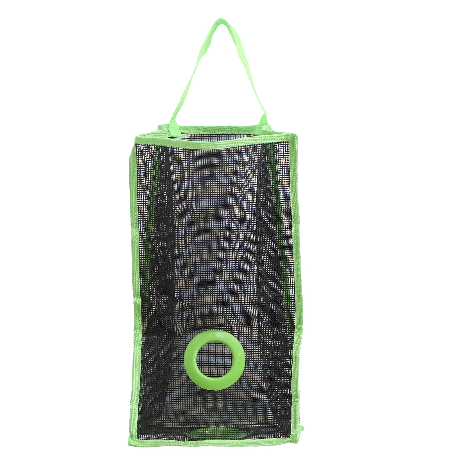 

Mesh Storage Bag for Kitchen Trash Dispenser Hanging Wall Sock Glove Organizer Recyclable Long Term Use Practical