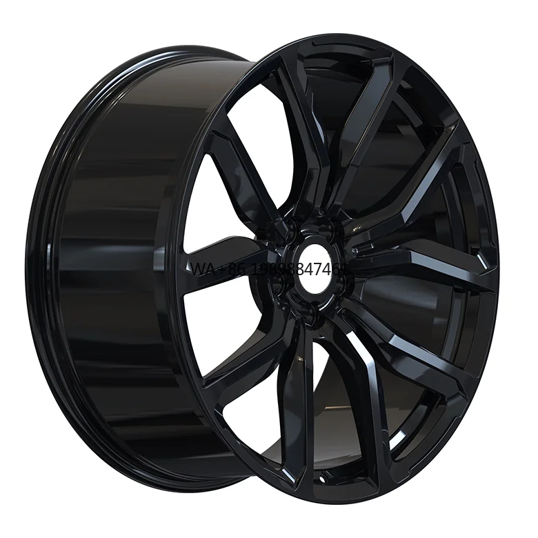 

for New Arrivals Custom Bright Black 21 Inch Car Rims Aluminum Alloy Forged Wheel Luxury high-end customization
