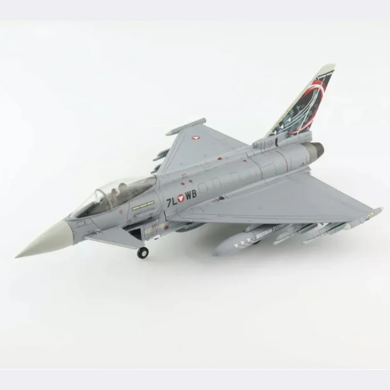 

Diecast 1:72 Scale HA6610 Austrian Air Force EF-2000 Typhoon fighter 7L-WB 2019 Alloy Finished Simulation Model Souvenir Gifts