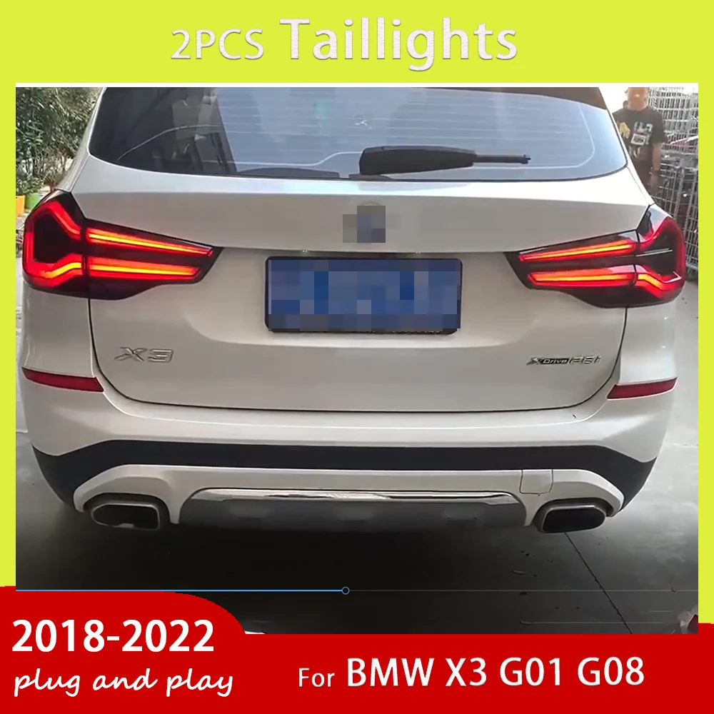 

Стайлинг автомобиля задние фонари для BMW X3 задние фонари 2018-2022 IX3 G01 G08 светодиодные задние светодиодные фонари сигнальные задние фонари заднего хода автоаксессуары