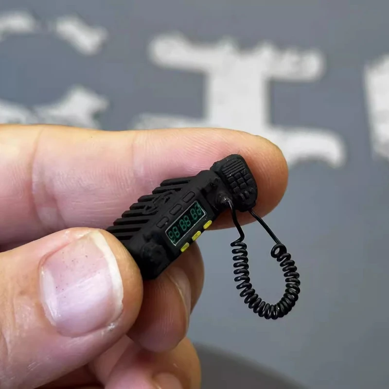 

Simulation Car Phone Radio Upgrade Accessories for 1/8 1/10 1/10 RC Car Interior Modification Parts