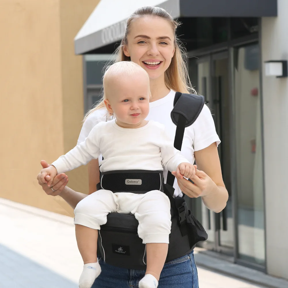 Ergonomic Baby Carrier Portable Infant Kid Hip Seat Waist Stool Sling Front Facing Kangaroo Baby Wrap Carrier For Baby Gear