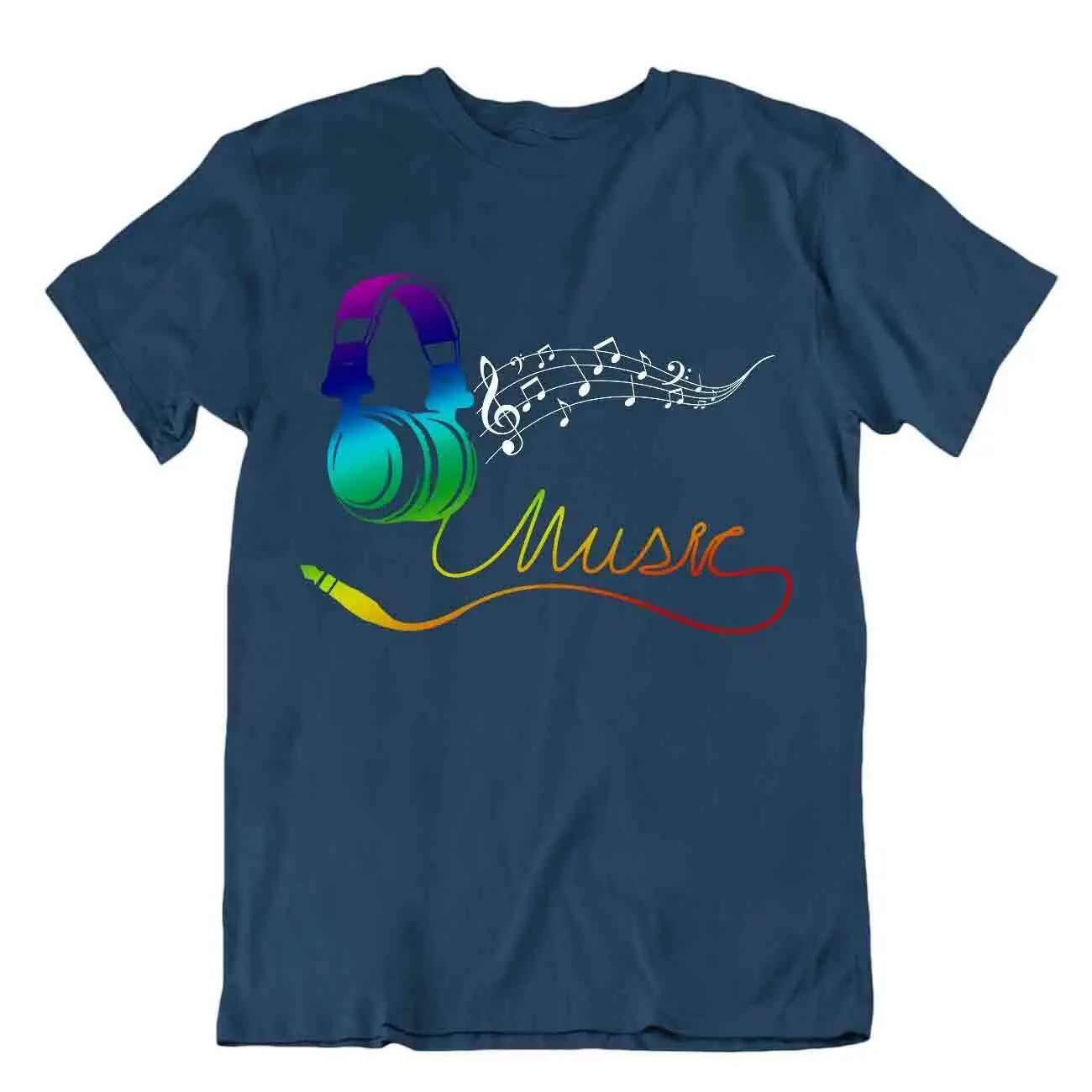 Listening To Music T-Shirt Music And Art Vocal Tshirt Funny Shirts Tee