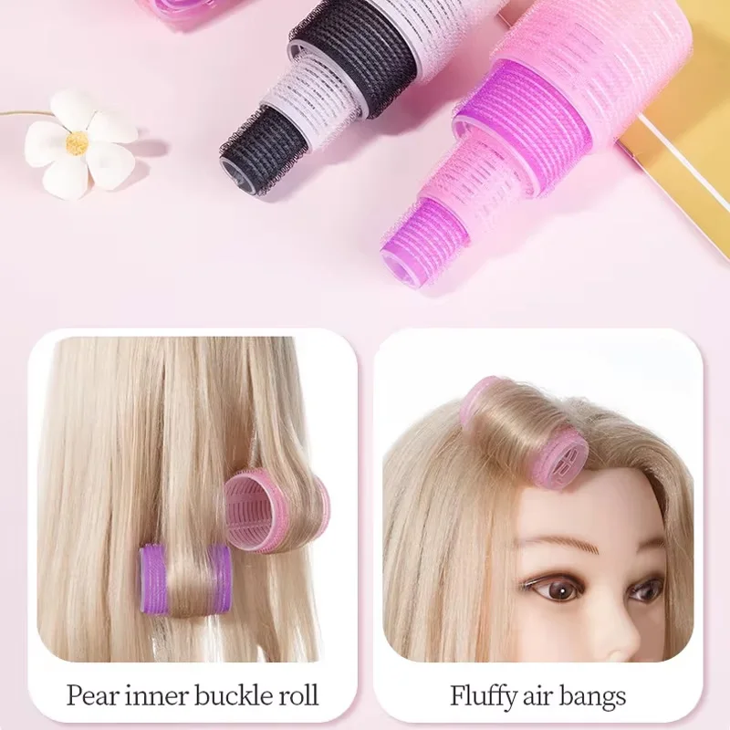 37Pcs Heatless Self Grip Hair Rollers Set No Heat Hair Curlers With Spray Styling Brush Storage Bag DIY Natural Volume Curls Hair Styling Tools For All Hair Types - view 4