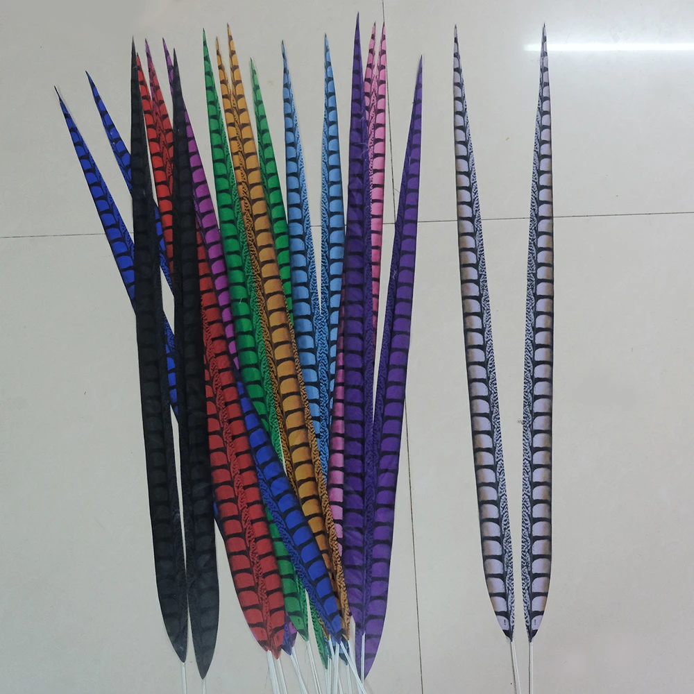 

Искусственное перо фазана Ladyamherst/поддельные перья 40 дюймов, декоративное перо для карнавала/самбы/бурески/вечеринки, 10-100 шт.