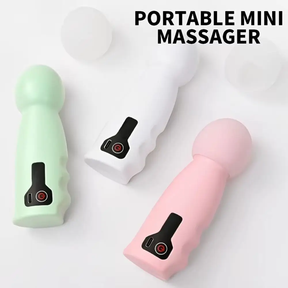 

Adjustables Mini Fascia Massager Wear Resistant Easy To Operate Deep Tissue Massage Device Comfortable Soft Massage Head