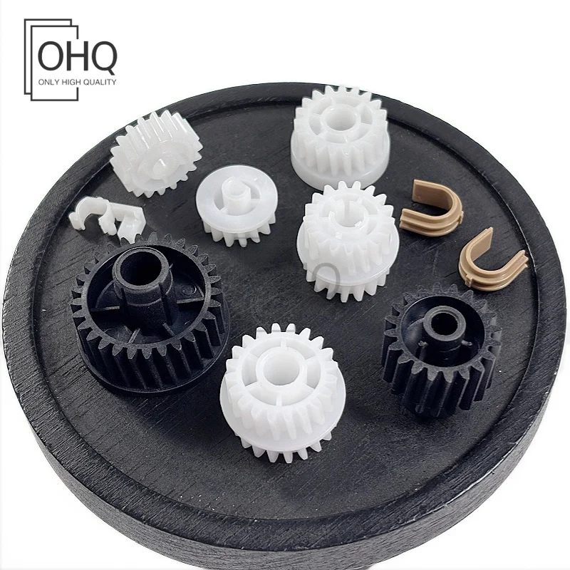 Replacement Gear Kit 1Set RU5-0956-000 RU5-0959-000 RU5-0958-000 RU6-0965 RU6-8293-000 GR-P3015-15T GR-M525-20T for HP 521 525