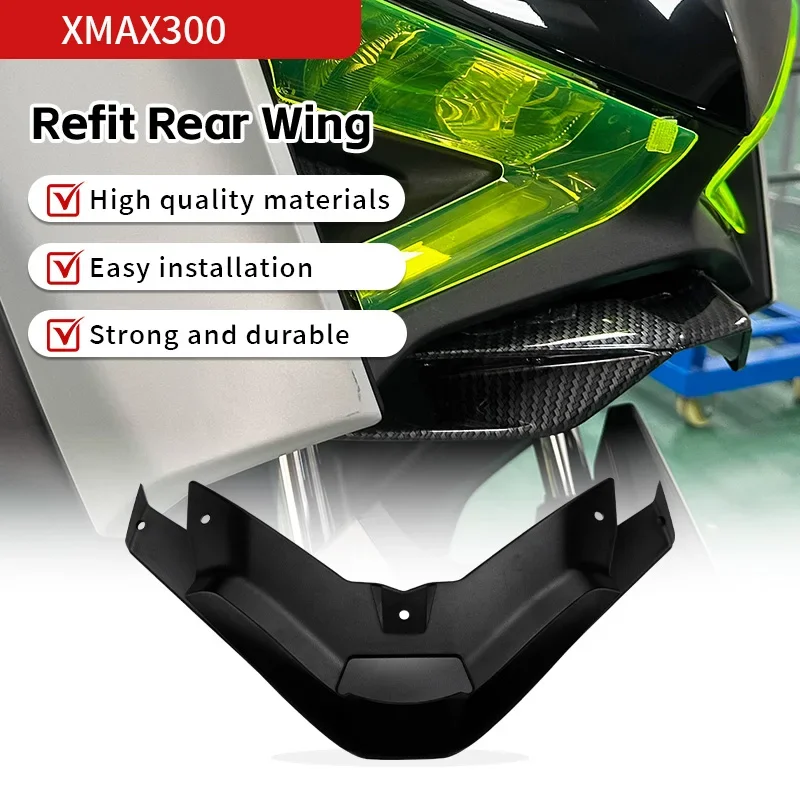 For Yamaha XMAX300 XMAX 300 X-MAX300 2023-2024 Modified Front Spoiler Fairing Aerodynamic Wing Winglet Motorcycle Accessories