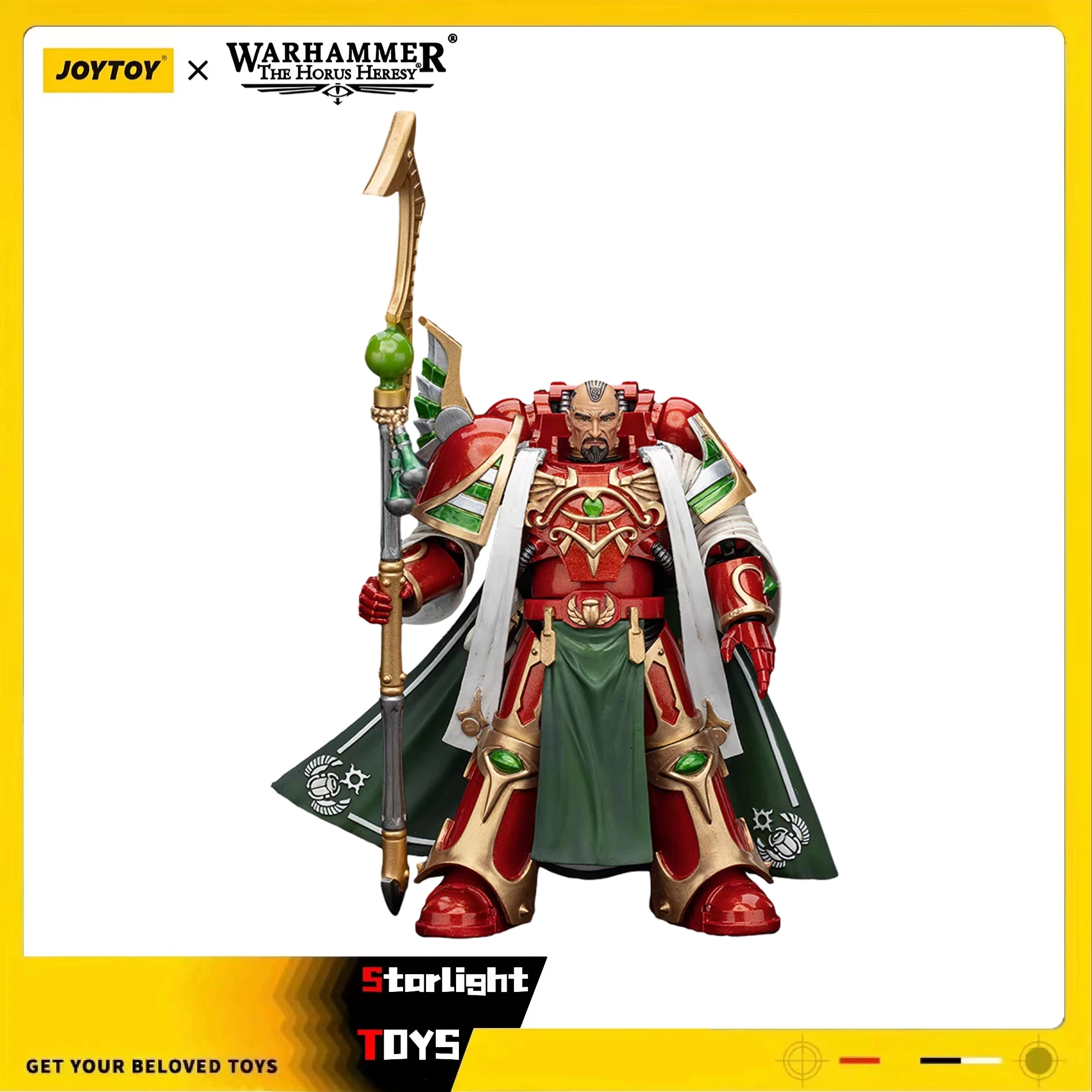 

JOYTOY 1/18 Action Figure Warhammer 40K Thousand Sons Magistus Amon Toys Models Collection Gifts